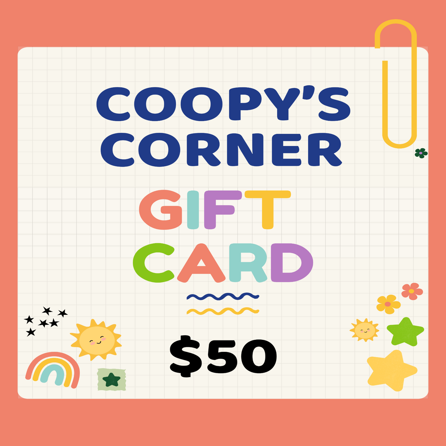 Coopy's Corner Gift Card