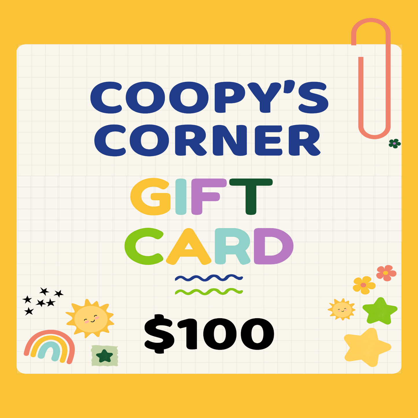 Coopy's Corner Gift Card