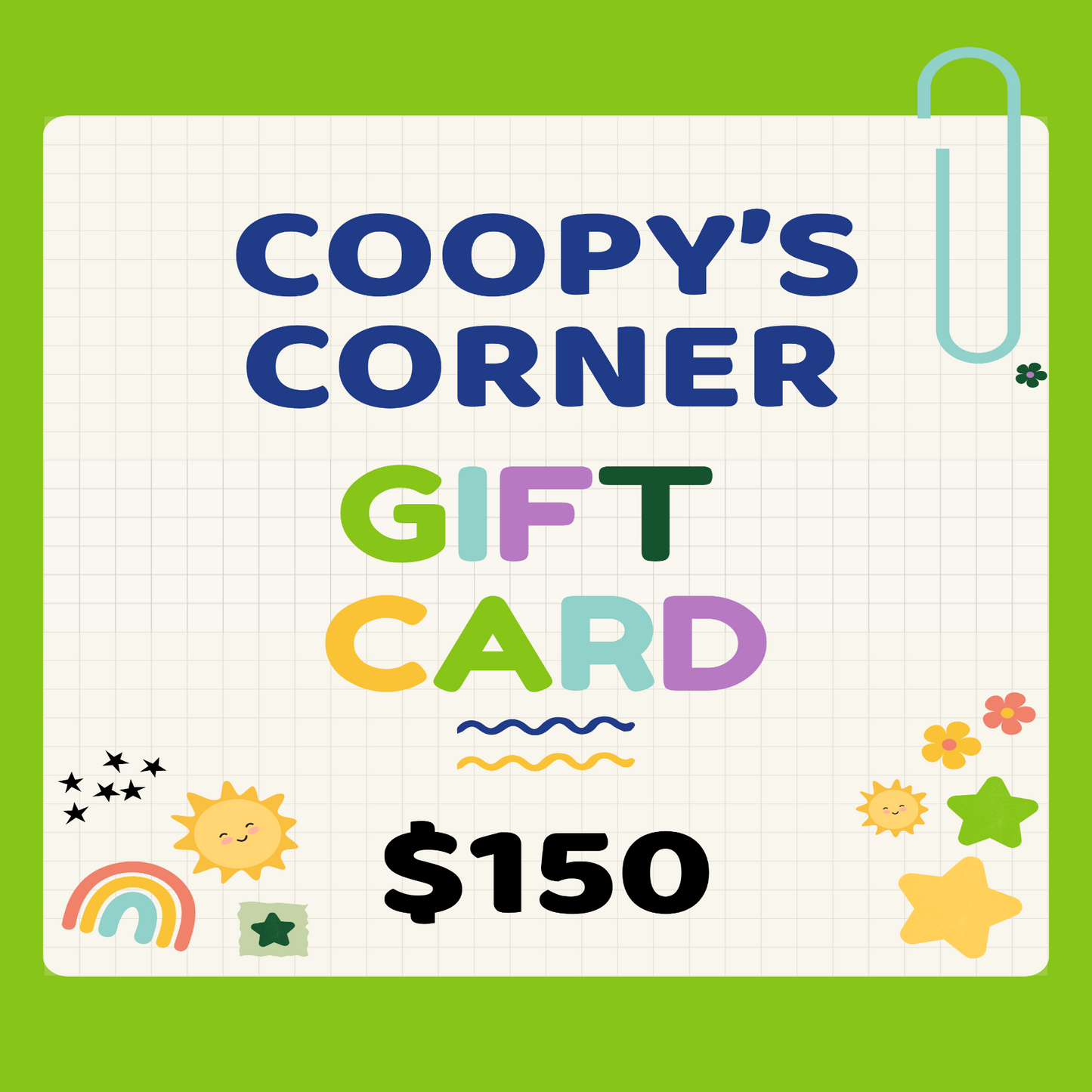 Coopy's Corner Gift Card