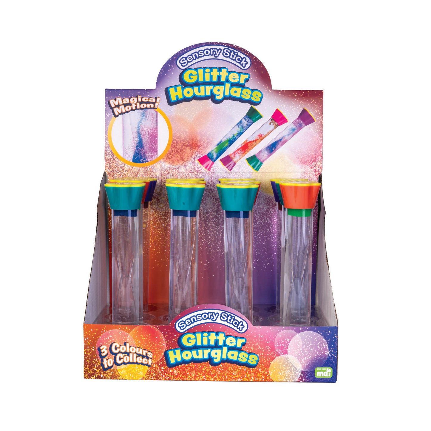 Sensory Stick Glitter Hourglass – Calming Liquid Motion Toy