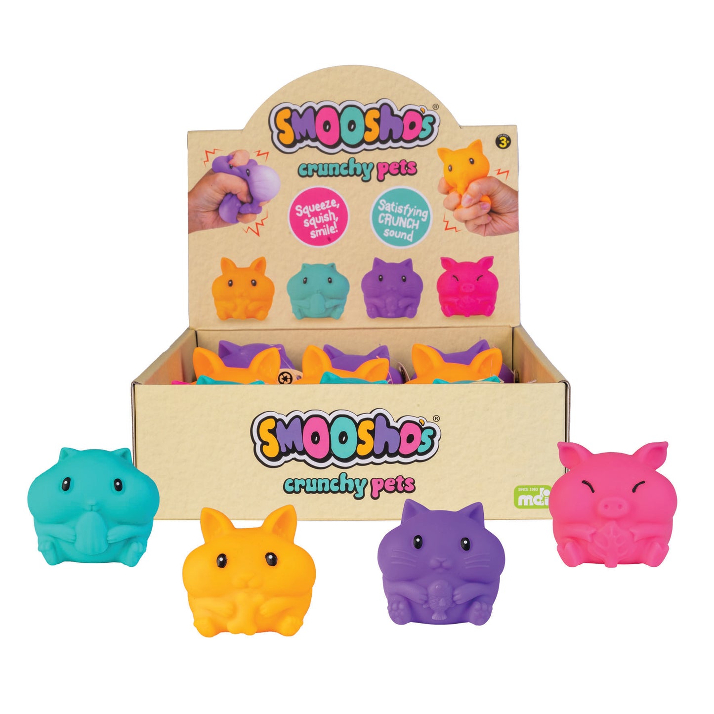 Smoosho's Crunchy Pets – Satisfying Crunchy Fidget Toy