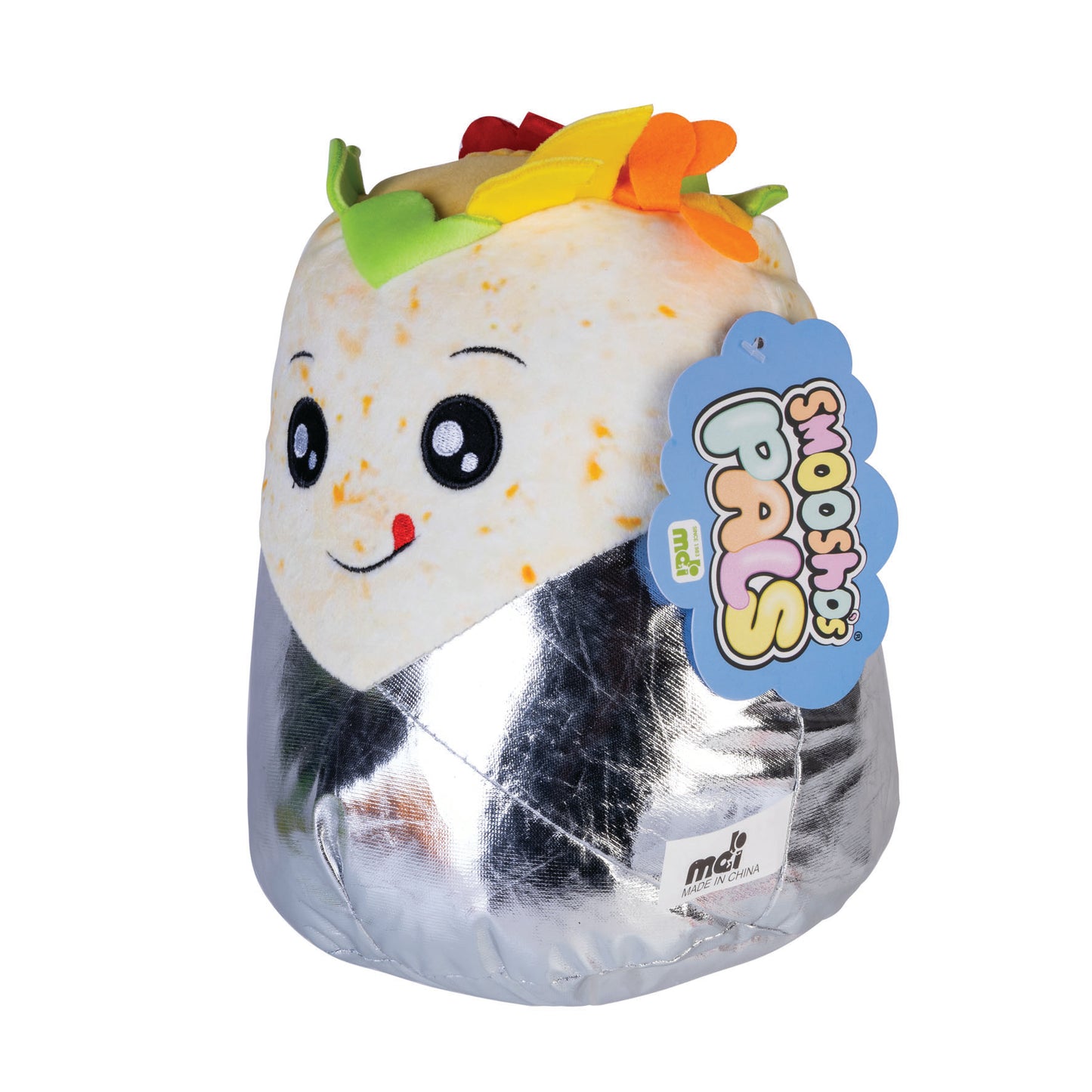 Soft & Squishy Burrito – Stress-Relief Plush Toy