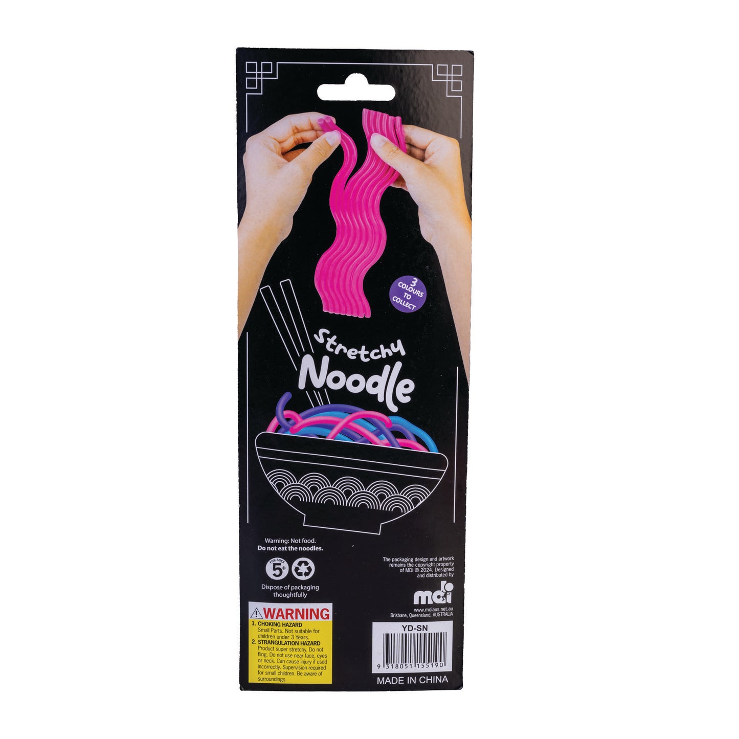 Stretchy Noodles – Bright & Flexible Fidget Toy for Stress & Play