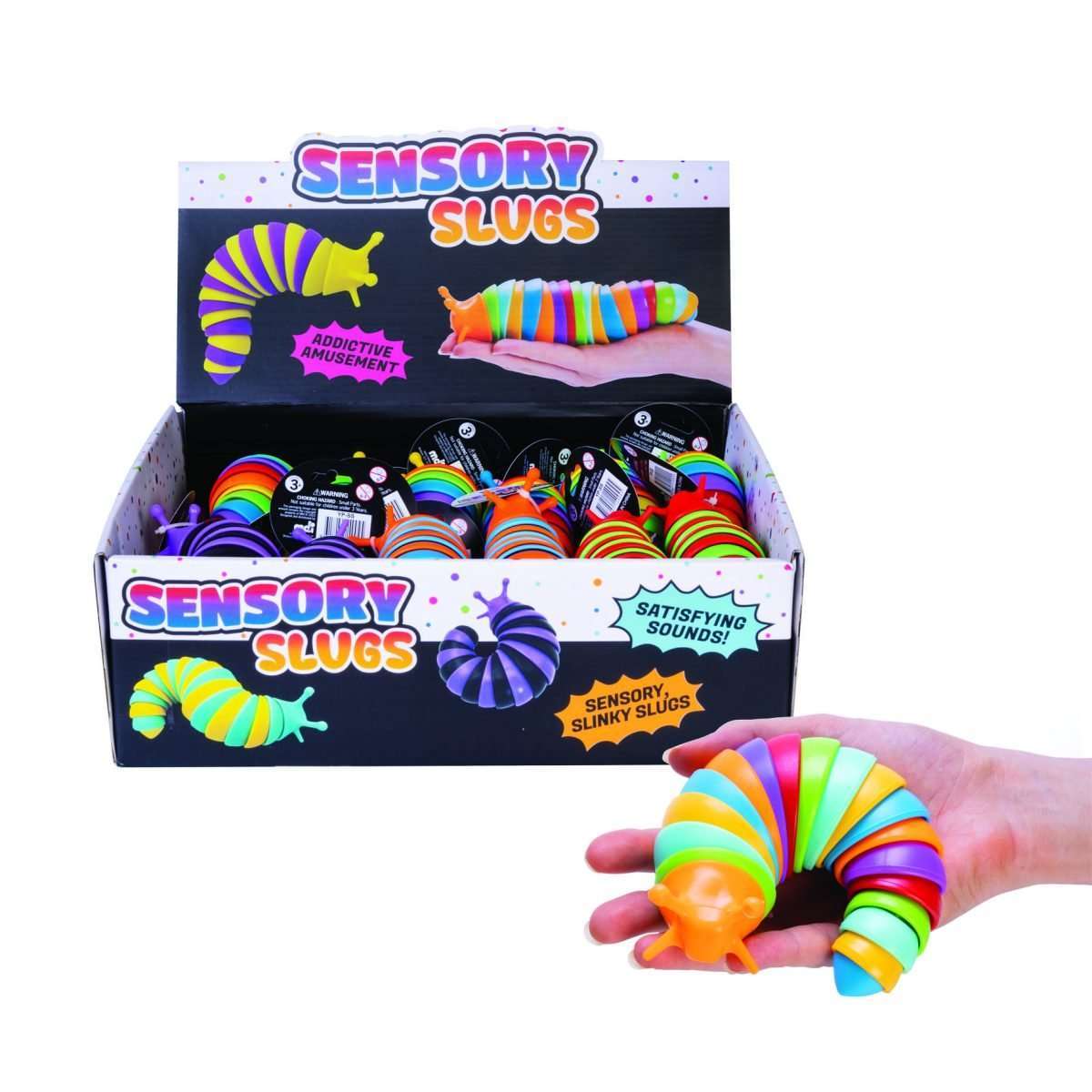 Sensory Slugs – Wiggle, Twist & Stretch Fidget Toy