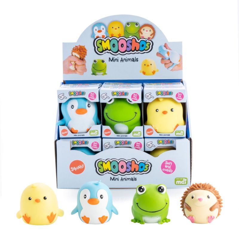 Pocket-Sized Smoosho's Mini Animal – Soft & Satisfying Stress Toy