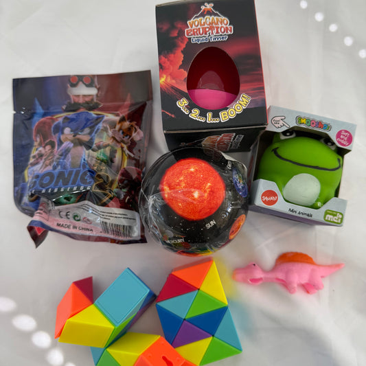 Sensory Starter Bag – 6 Calming Fidget Toys Inside!