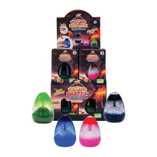 Volcano Eruption Liquid Timer – Relaxing Sensory Fidget Toy