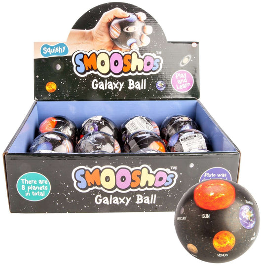 Smoosho's Galaxy Ball – Mesmerizing Stress Relief Squish Toy